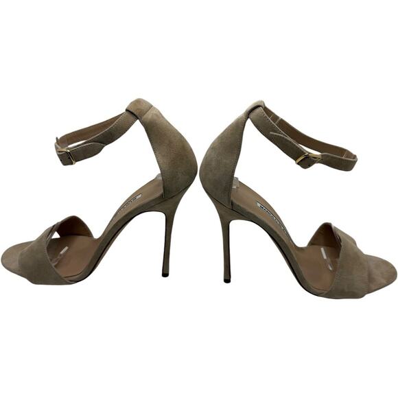 Manolo Blahnik Tres Ankle Strap Sandals In Nude Size 40 - Picture 7 of 15